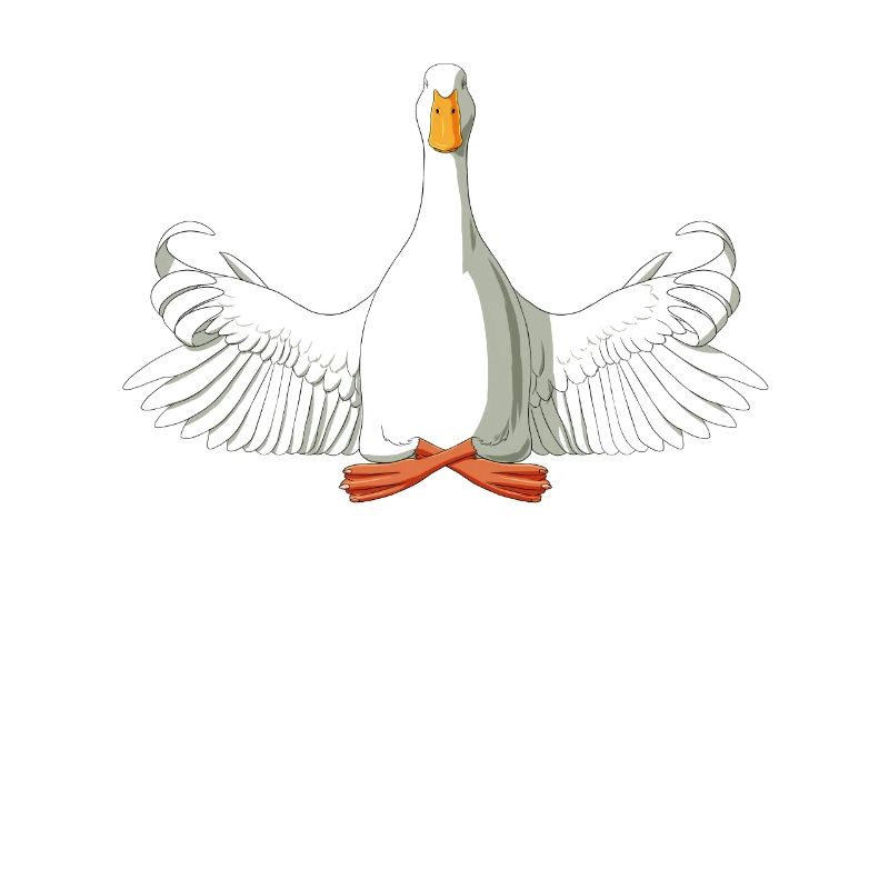 Meditating Duck