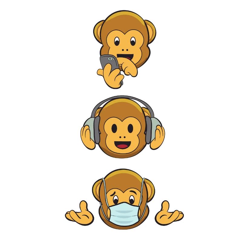 Three Wise Monkeys 2020