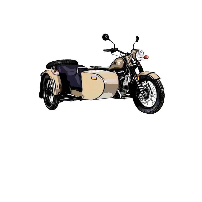 Ural Motorcycle Moped Soviet Team Gift Idea