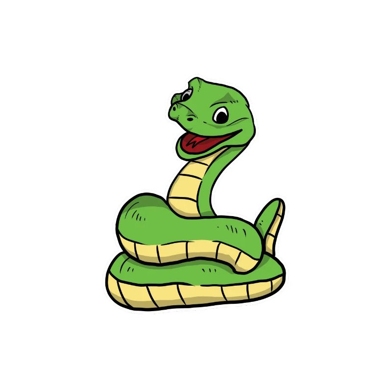 Cute Snake Python