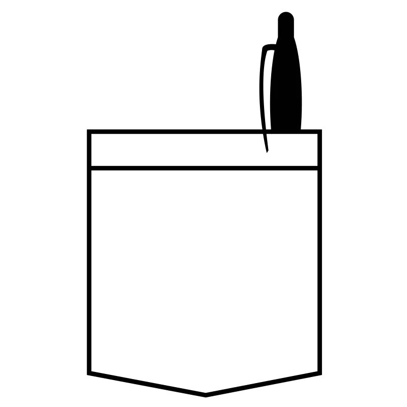 Breast pocket