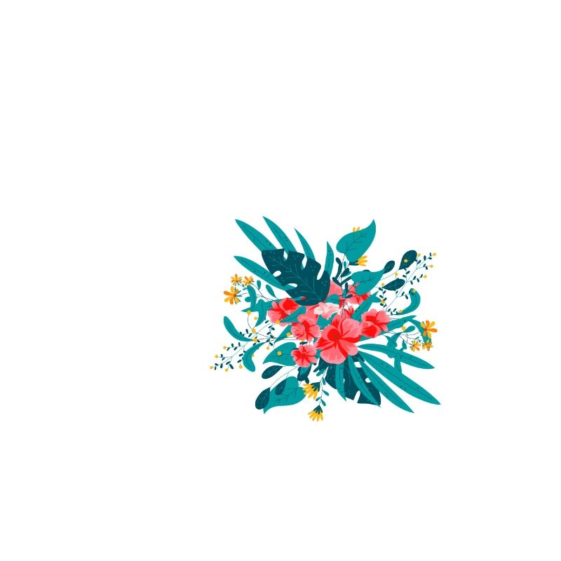 Buchstabe J Blumen