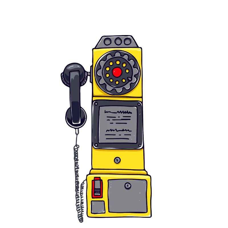 Missing Pay Phone Retro Missing Pay Phone Funny