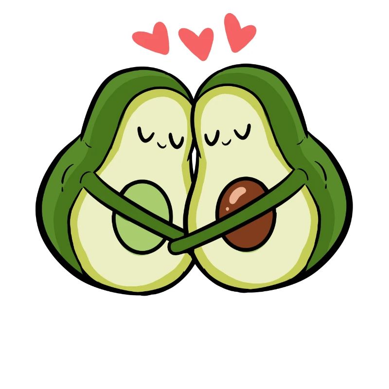 Let's Avocuddle Couples and Lovers Poison