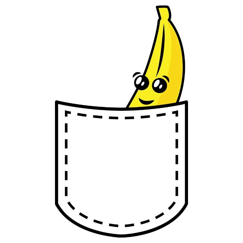 banane dans une poche