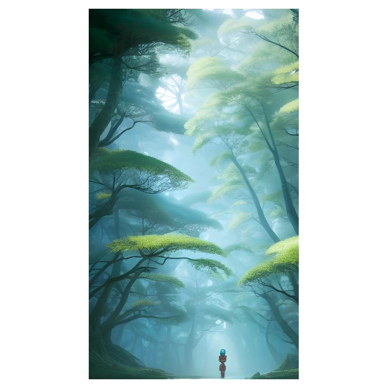 Mystical forest euphoria
