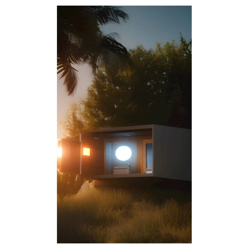 Maison cachée dans les bois