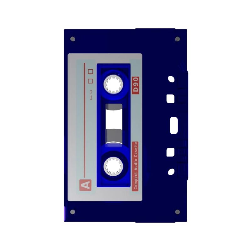 Casette transparent