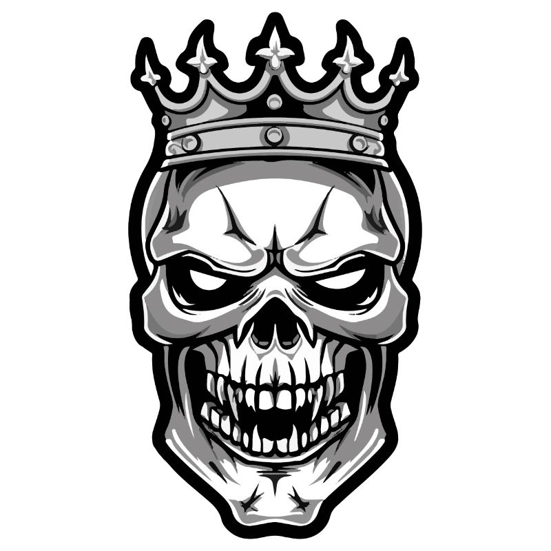 Skull King Crown