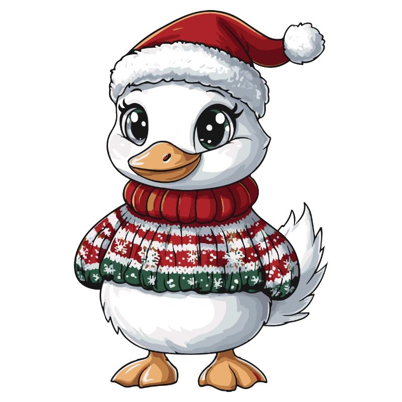Goose Christmas Comic