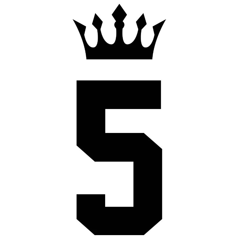 5 Number crown