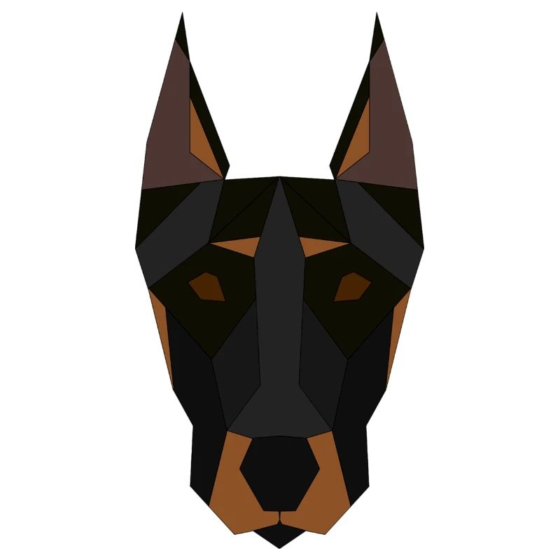 Doberman geometric