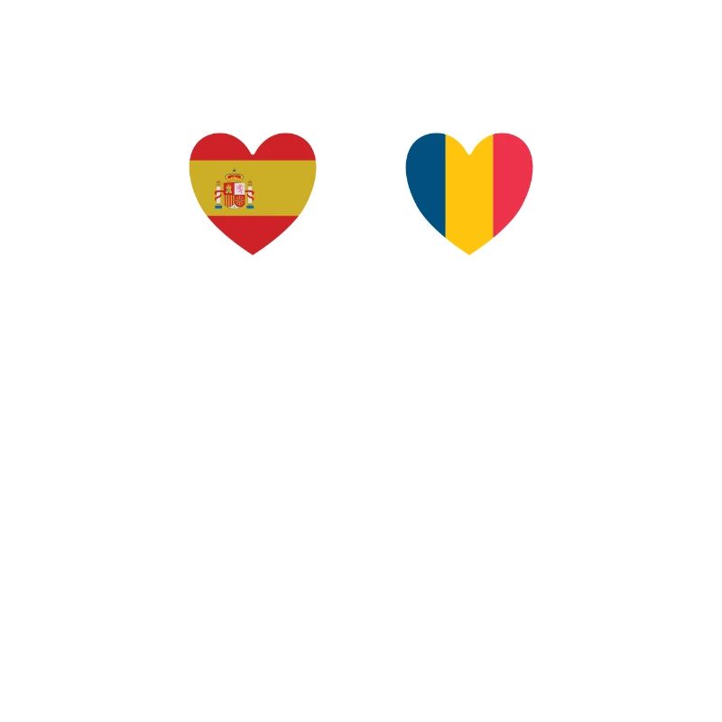 Espagne et Roumanie Drapeau roumain Drapeaux