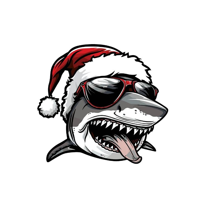 Shark Christmas Funny