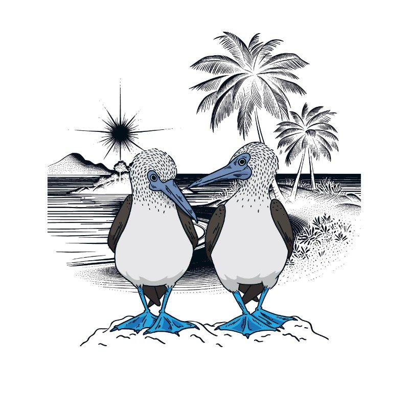 Blue-footed booby