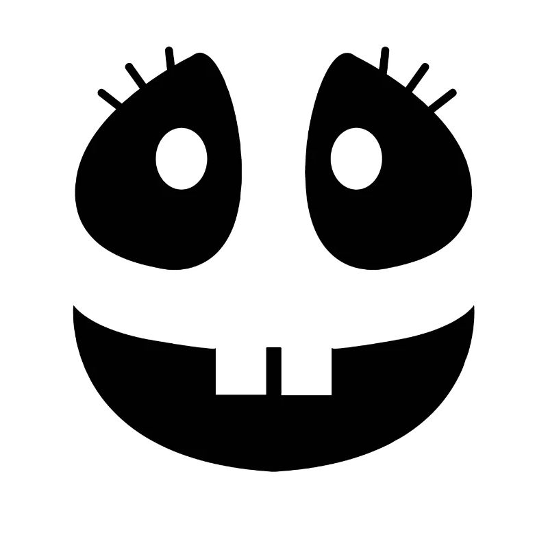 Shy ghost face