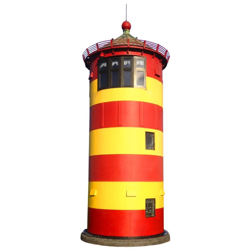 Pilsumer Leuchtturm freigestellt