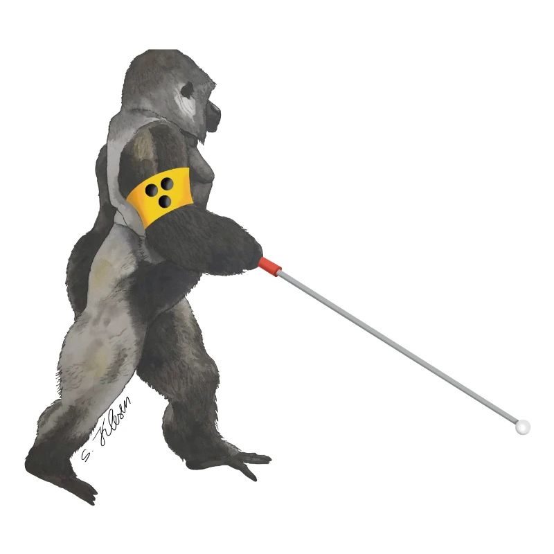 blind gorilla