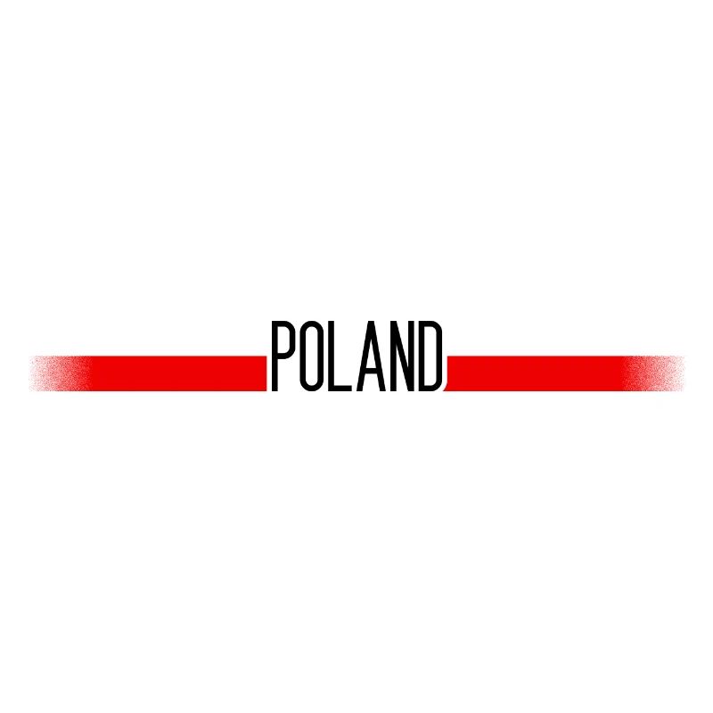 Pologne Drapeau / bannière 005 conceptions rondes