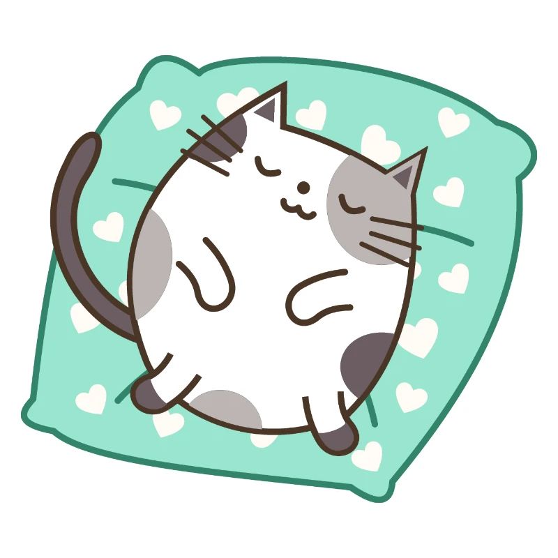 sleeping cat