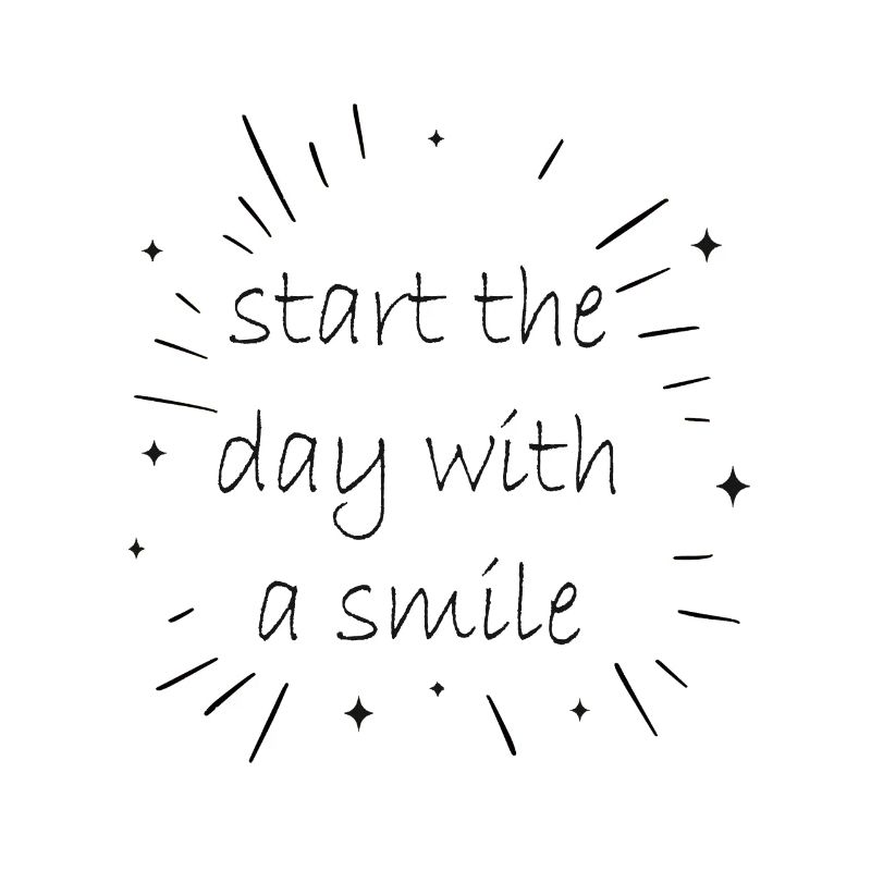 Smile smile saying