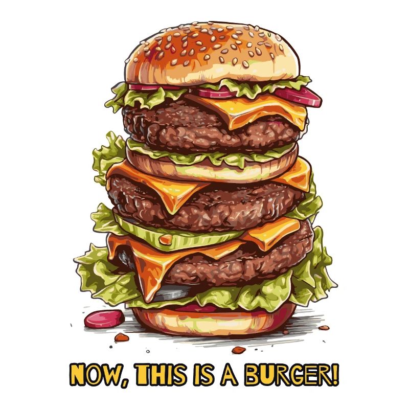 Eh bien, c’est un hamburger