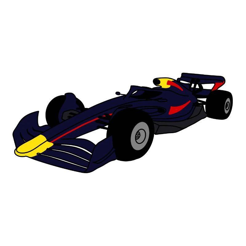 Formula Racing Car Bull