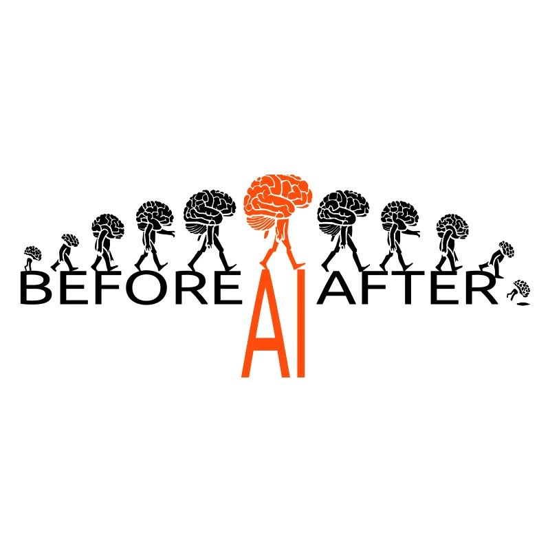 Evolution of the Human Brain: Before & After AI