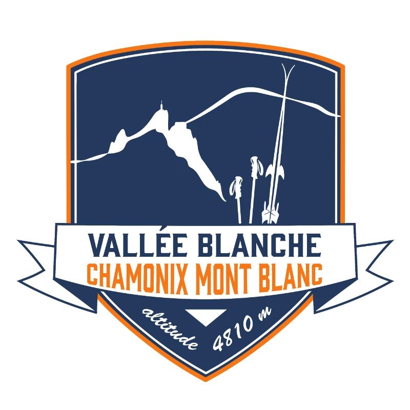 ecusson chamonix the white valley leewarddesign