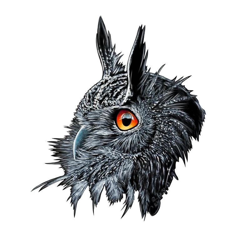 Uhu /Bubo Bubo/Eule