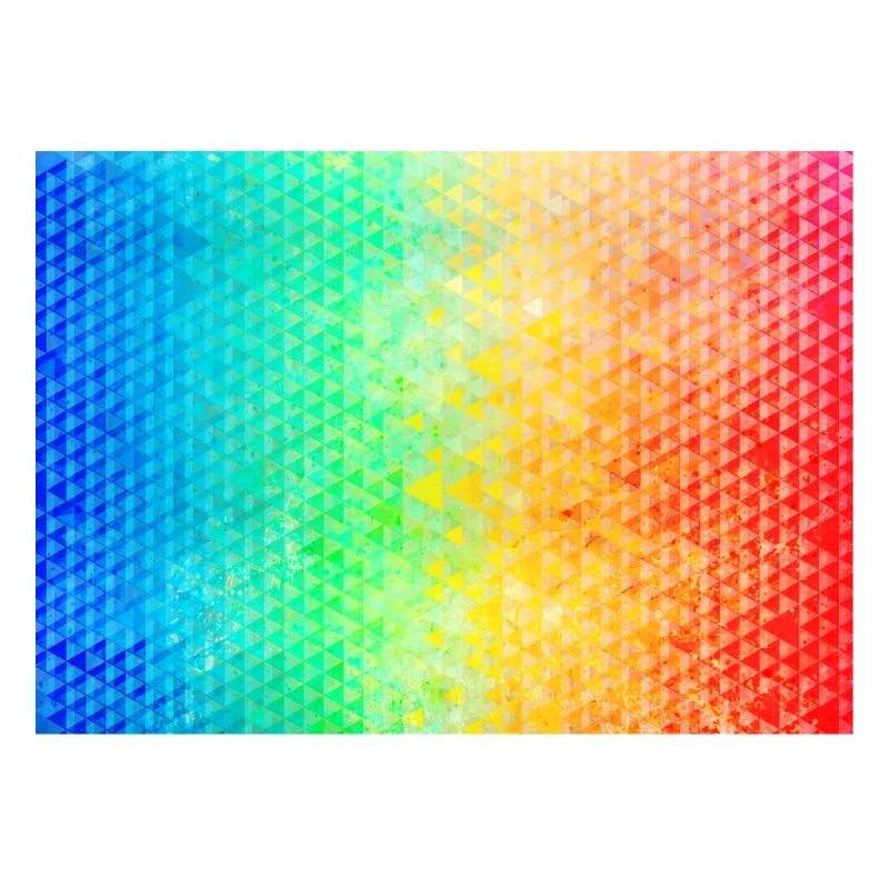 Colourful pattern (triangles)