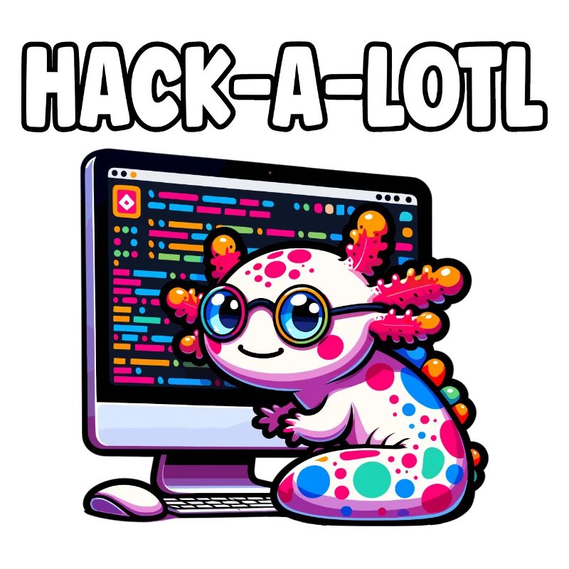 Cadeau de programmation drôle d’axolotl codage