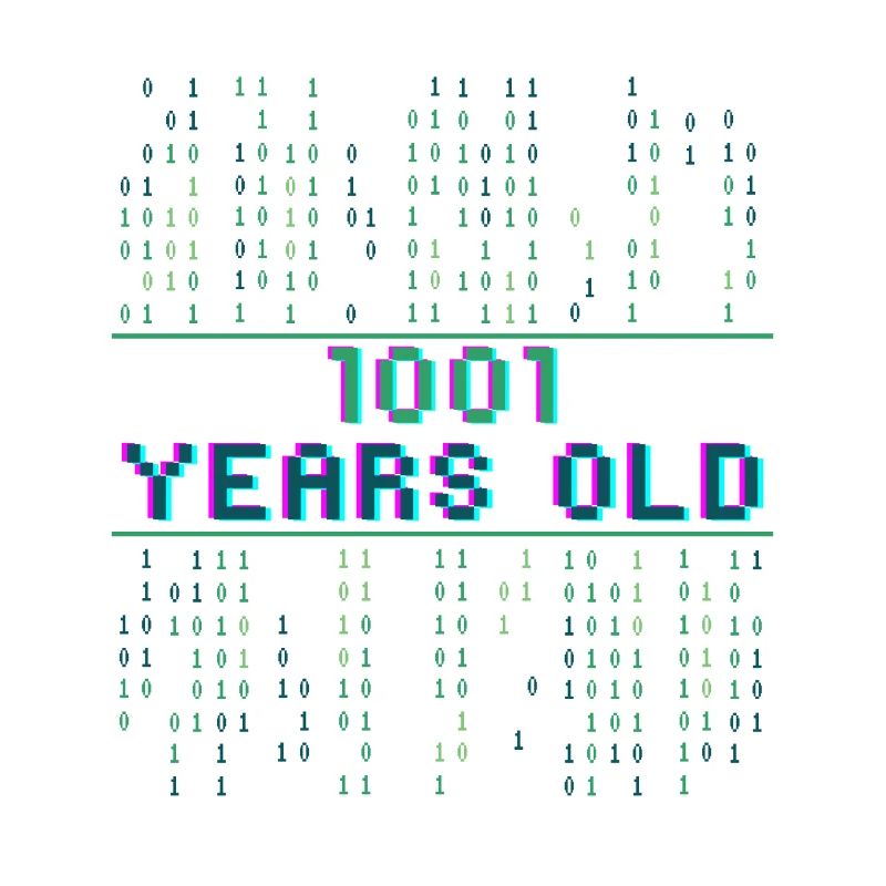 9. Geburtstag 9 Jahre alt Binärcode Coder