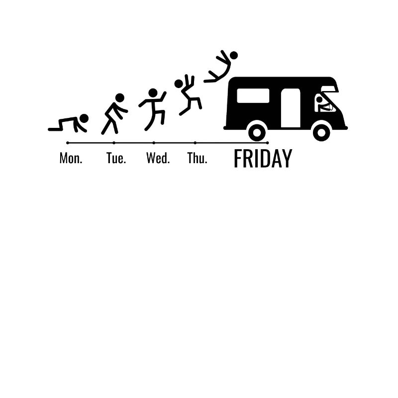 Motorhome Driver Camping Car Weekend