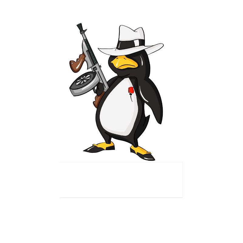 Linux is Not A Crime Linux Tux Penguin