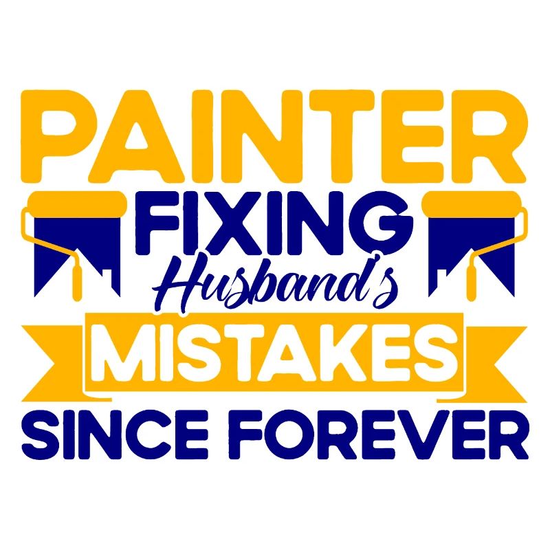 Painter Building Painter Color Mixing Gift