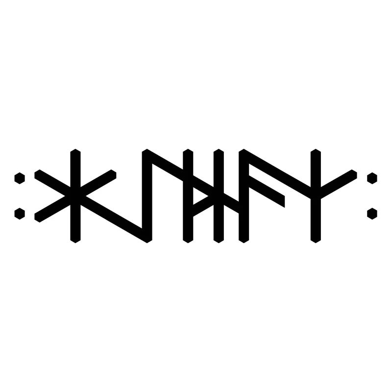 Haithnaz "Heathe (n) / Pagan" text, QRF0 ©