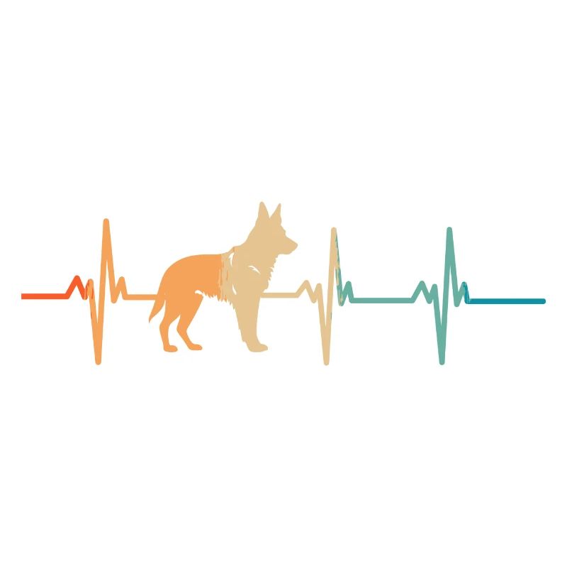 German Shepherd Heartbeat