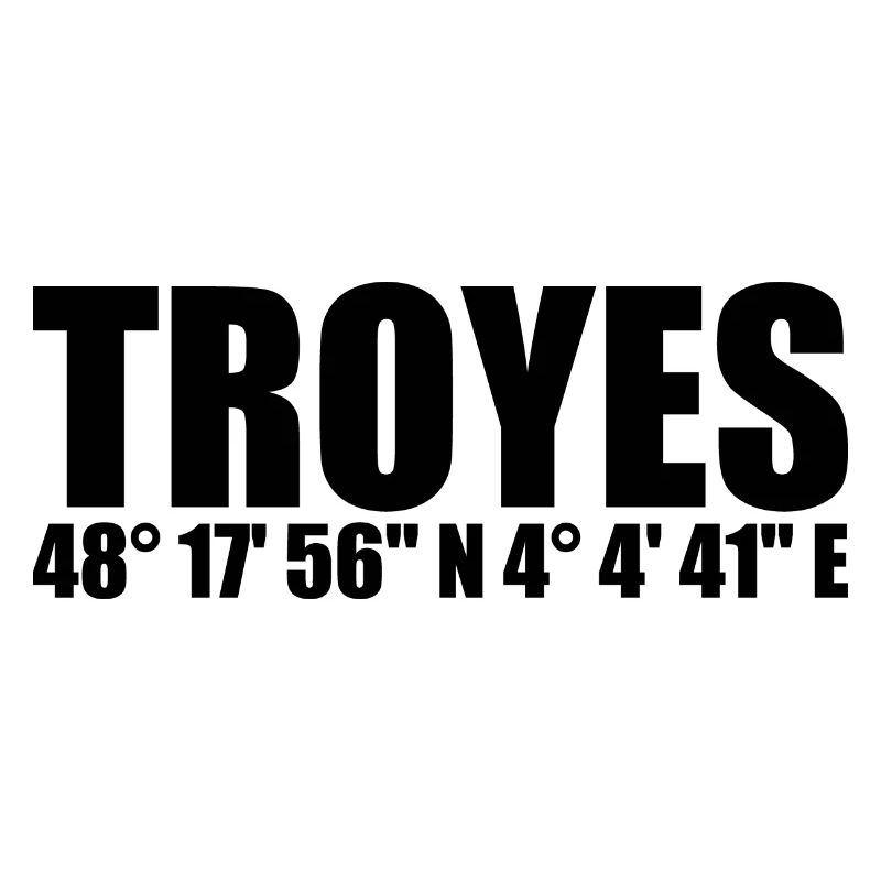 Troyes coordinates