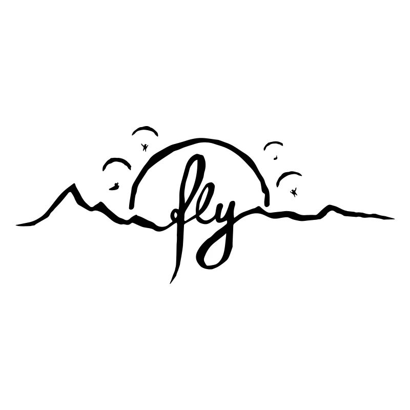 fly Alps Vector