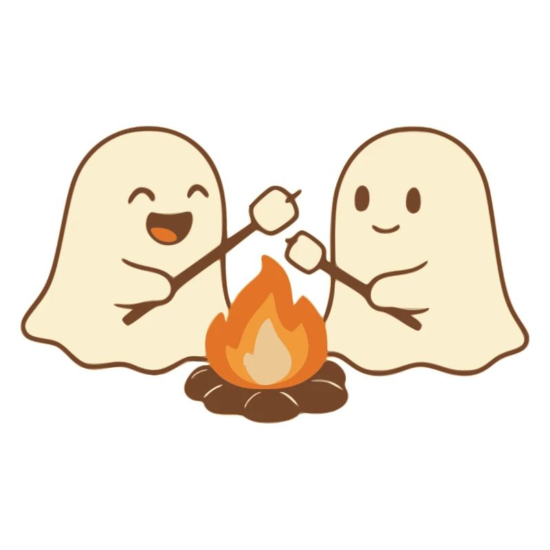 Ghost Fire Camp Halloween