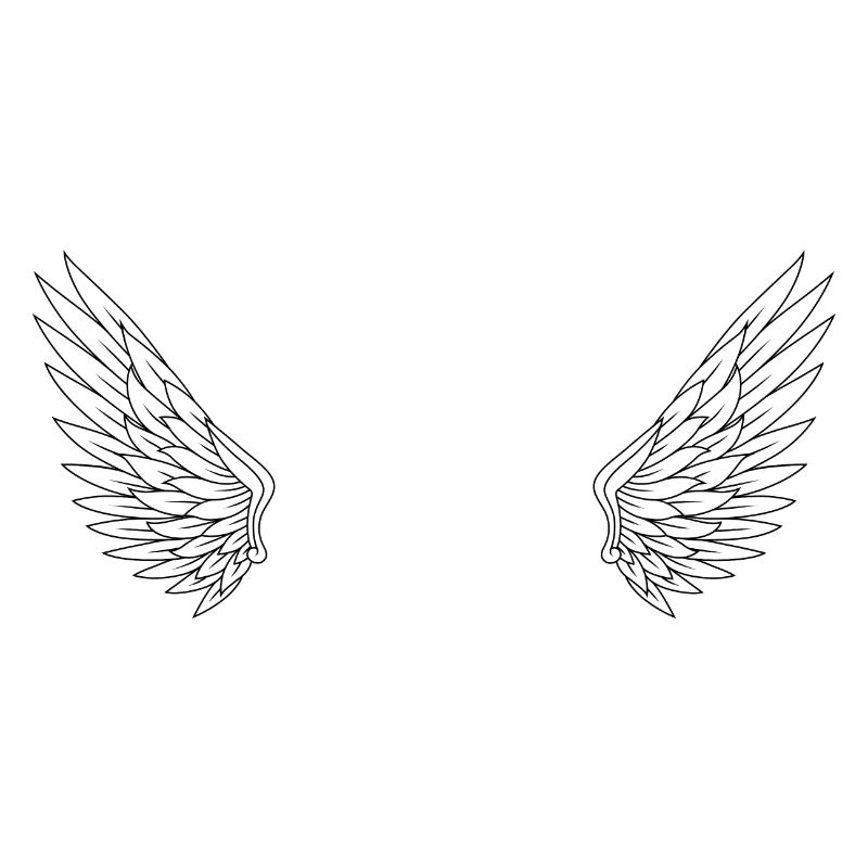 Numéro 42 ange - 42e anniversaire ailes