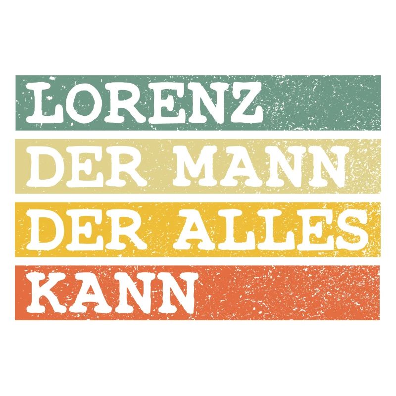 Der Mann Der Alles kann Lorenz