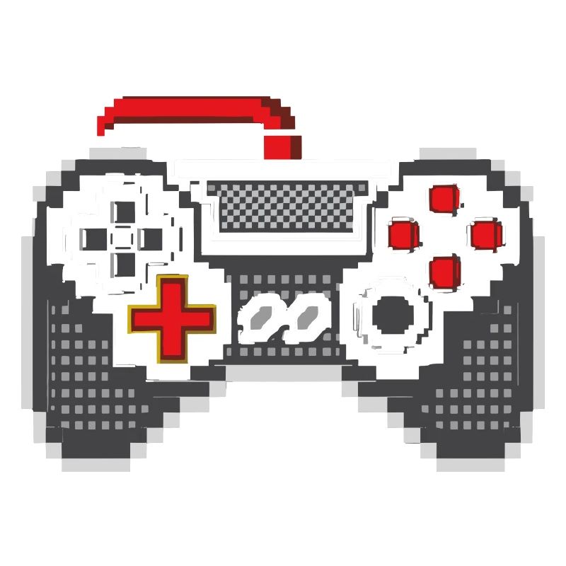 Gamepad Pixel Art