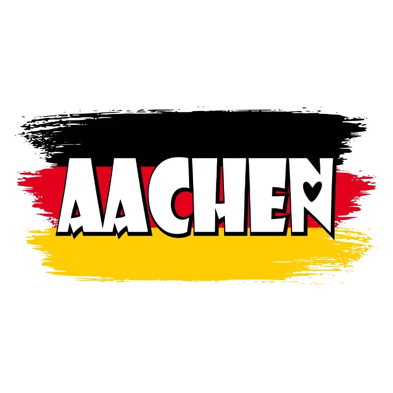 Aachen Germany Flag
