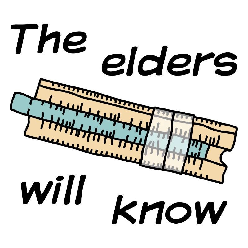 Slide rule - The elders will know - dark