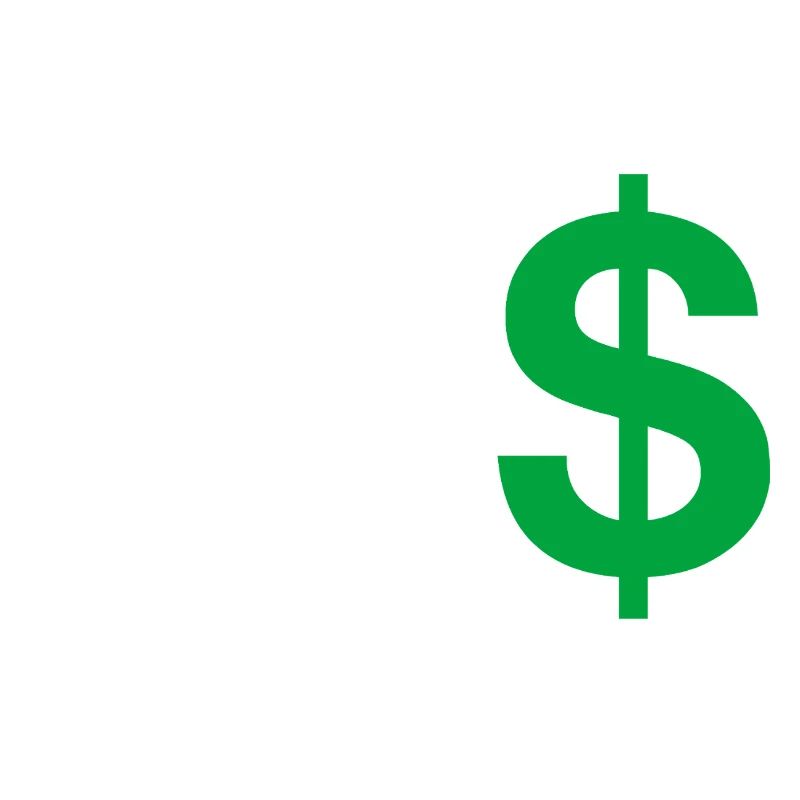 Buchstabe p Dollar