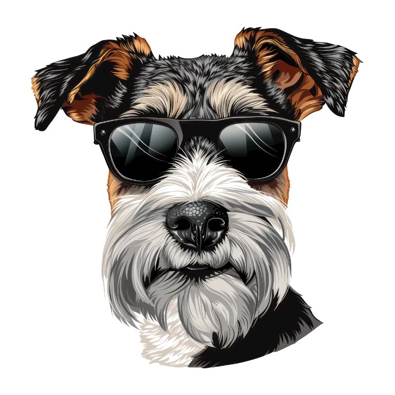 Wirehaired Fox Terrier, Wire Fox Terrier, Dog