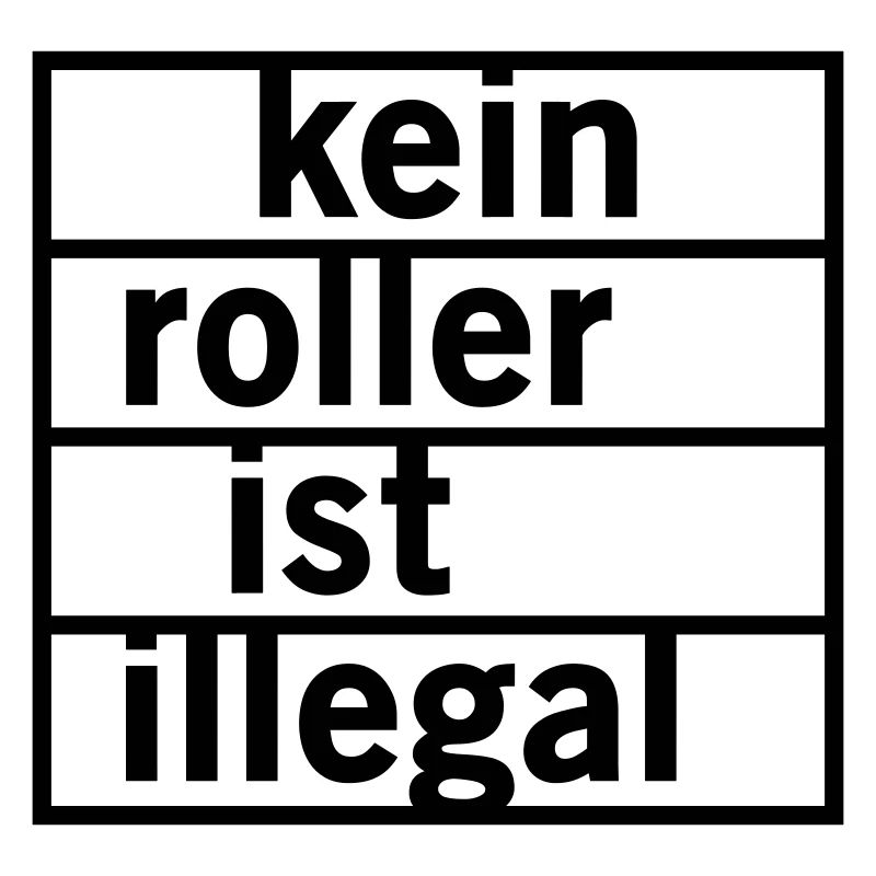 Kein Roller ist illegal