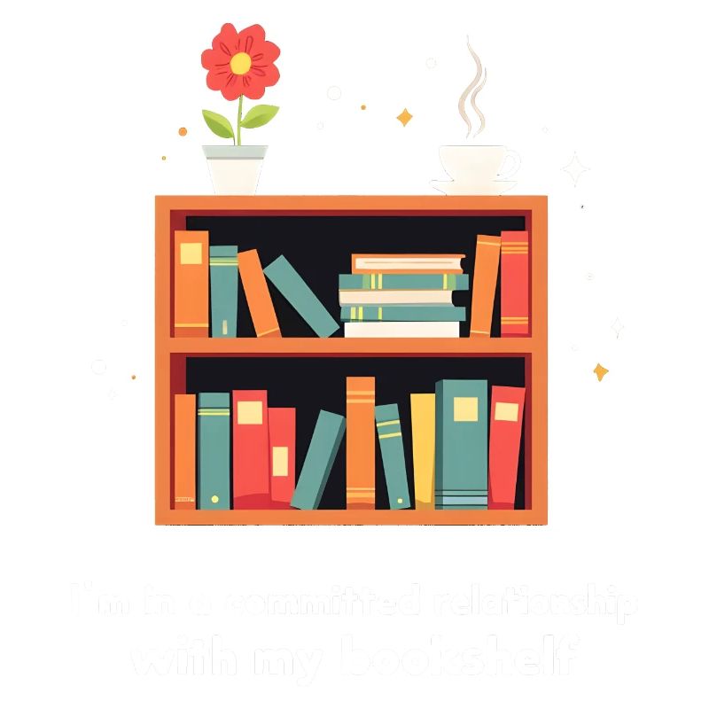 I'm in a committed relationship with my bookshelf